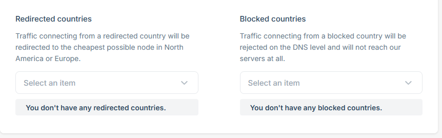 특정 국가 유저는 가장 싼 중계 서버로 들어가게 제어할수 도 있다 특정 국가 유저는 가장 싼 중계 서버로 들어가게 제어할수 도 있다