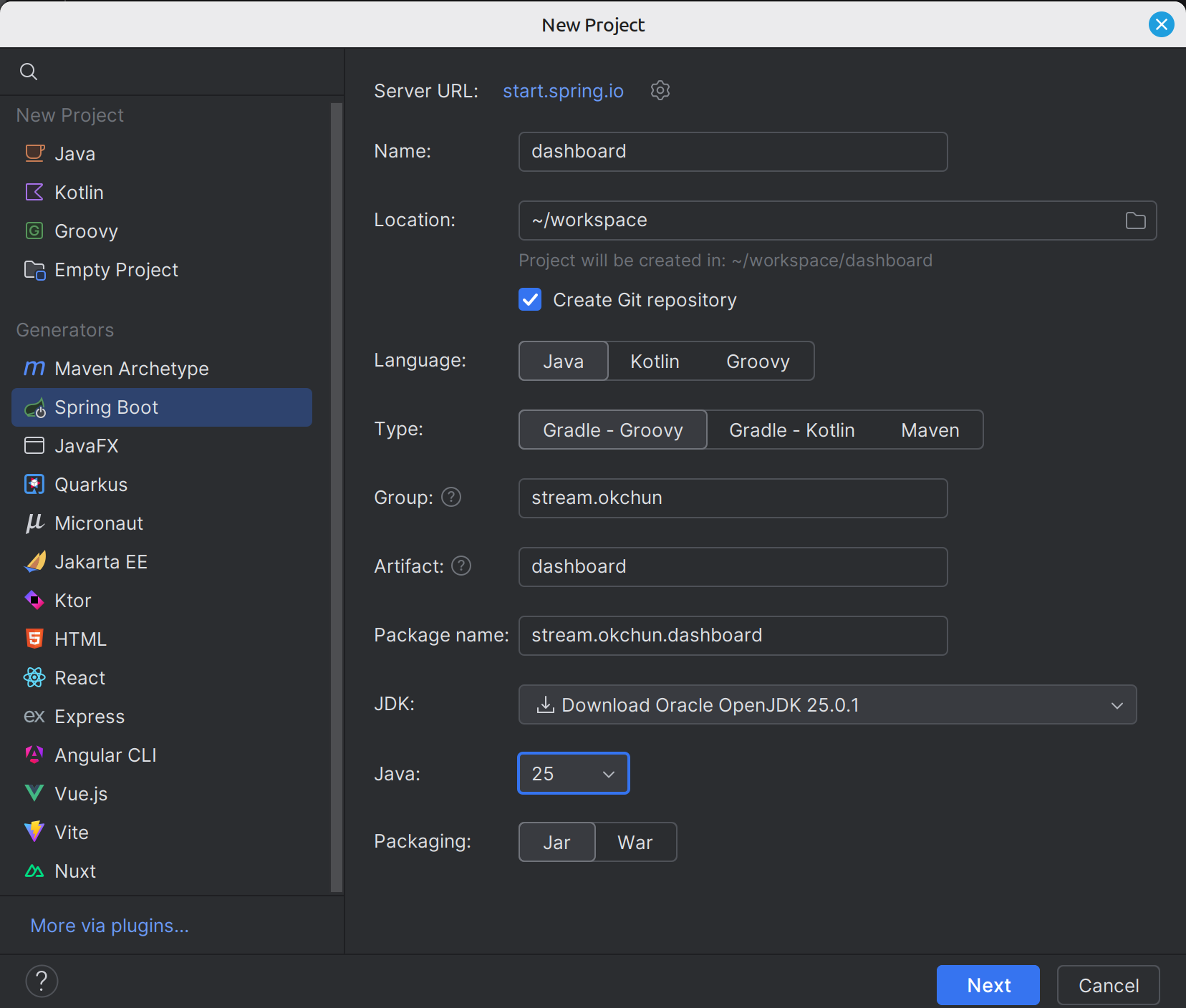 intellij 모습 intellij 모습